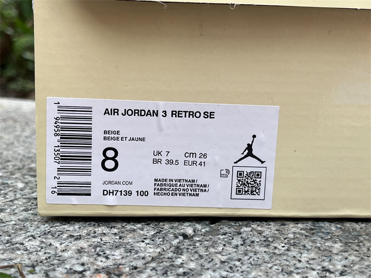 3 Retro OFF-WHITE AJ3 OW