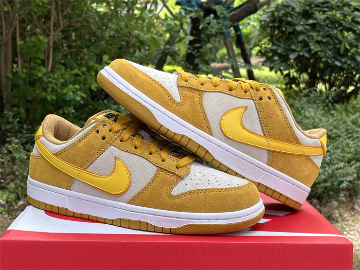 Low Celestial Gold Suede