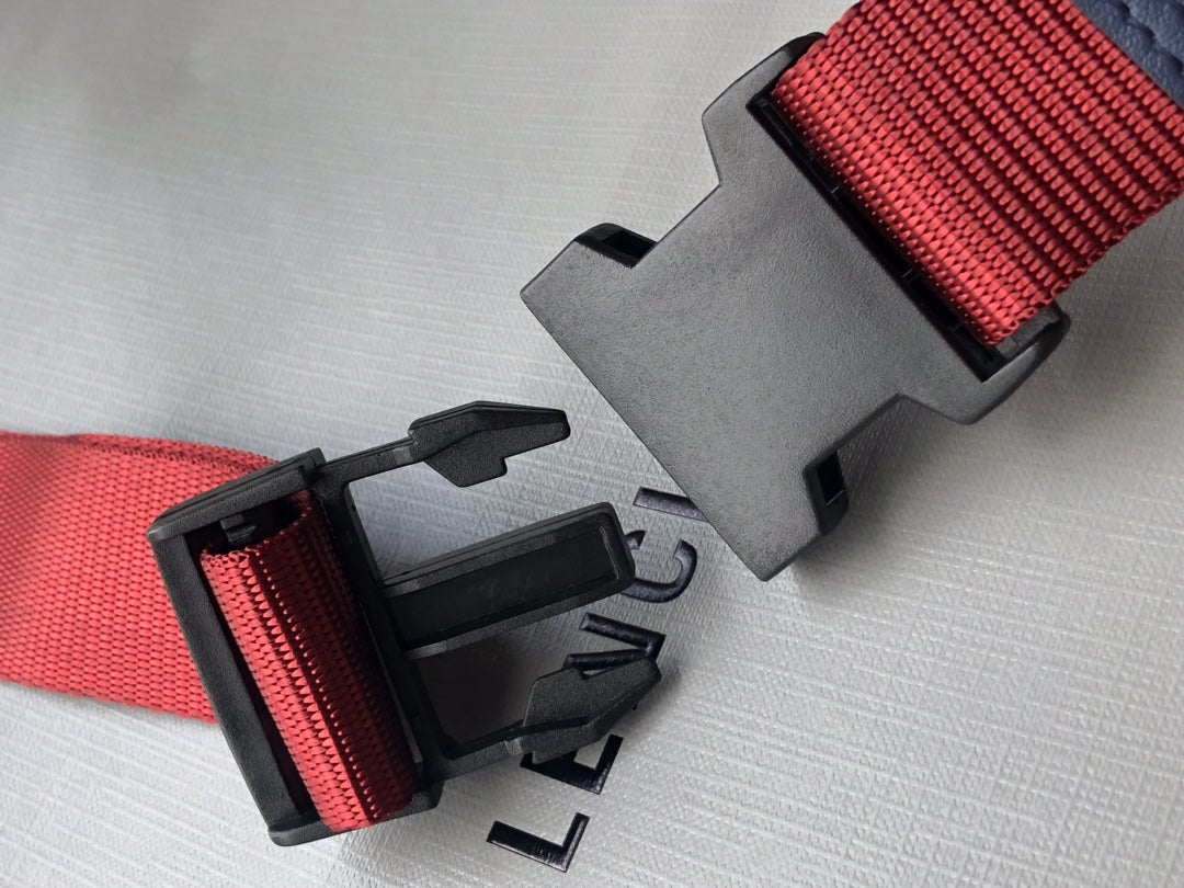 Canvas embroidered Fanny pack