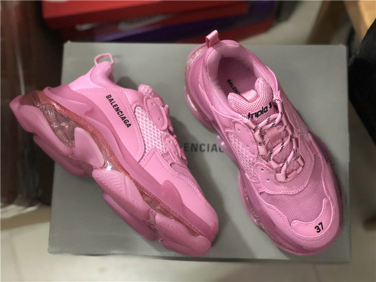 Bg Triple S Clearsole Pink (W)