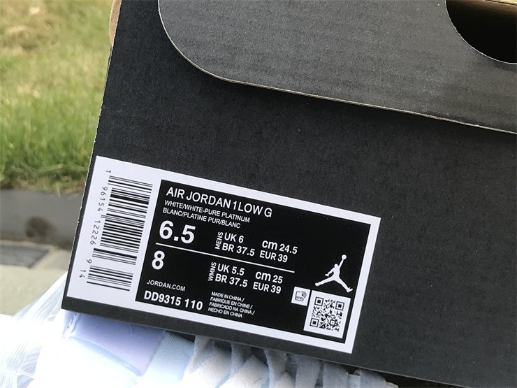 Air Jordan 1 Low Golf White Croc DD9315-110