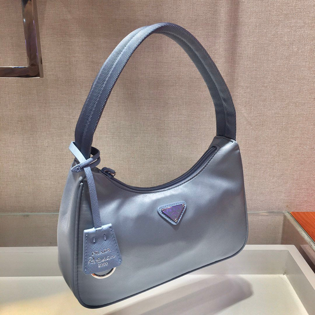 Hobo Tessuto Shoulder Bag Mini Black