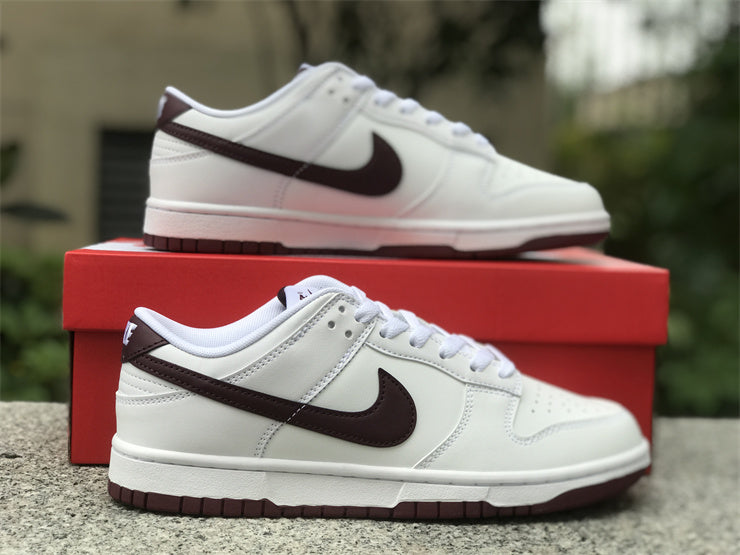 Nike Dunk Low Retro White Night Maroon