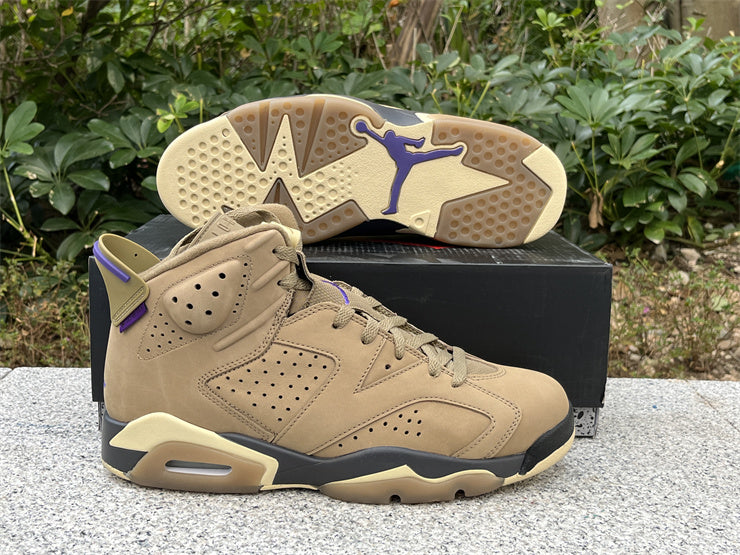 Air Jordan 6 Retro Gore-Tex Brown Kelp