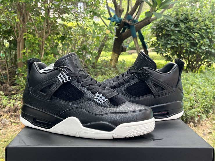 Air Jordan 4 Retro Pony Hair Black