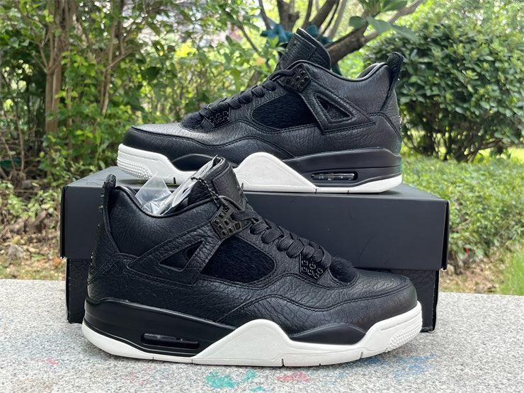 Air Jordan 4 Retro Pony Hair Black