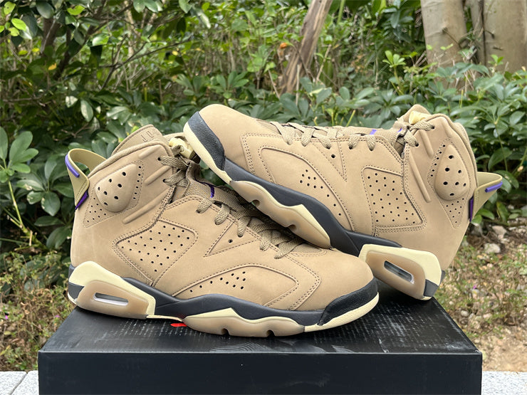 Air Jordan 6 Retro Gore-Tex Brown Kelp