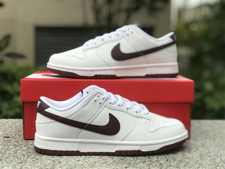 Nike Dunk Low Retro White Night Maroon