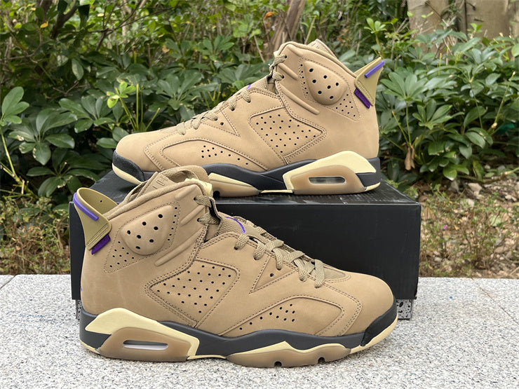 Air Jordan 6 Retro Gore-Tex Brown Kelp