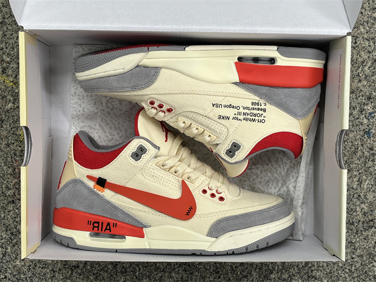 Air Jordan 3 Retro OFF-WHITE AJ3 OW