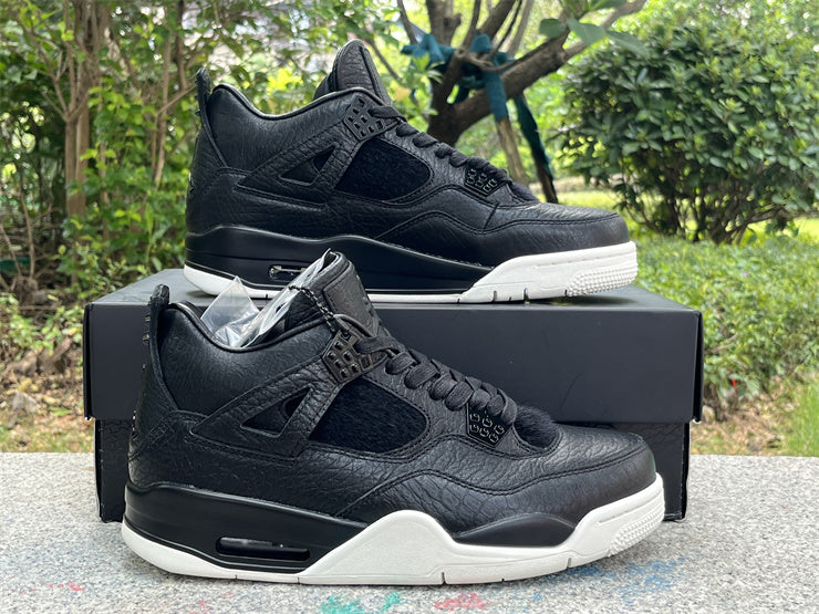 Air Jordan 4 Retro Pony Hair Black