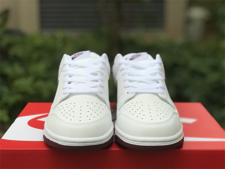 Nike Dunk Low Retro White Night Maroon