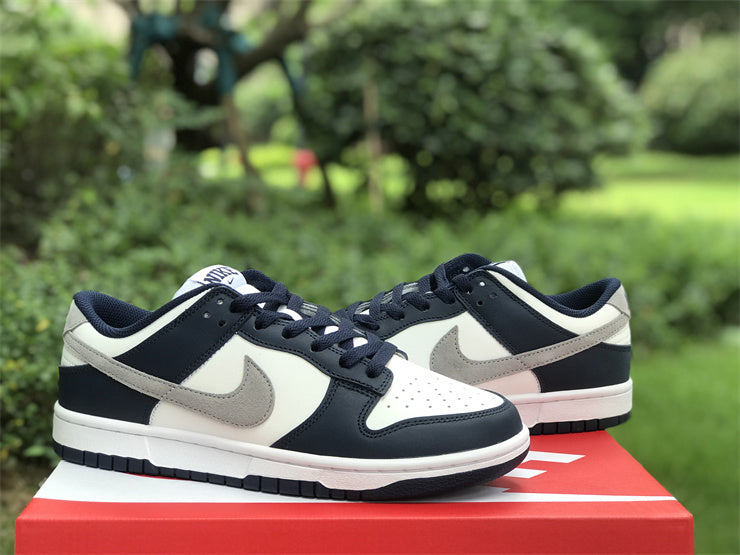 Nike Dunk Low Summit White Midnight Navy