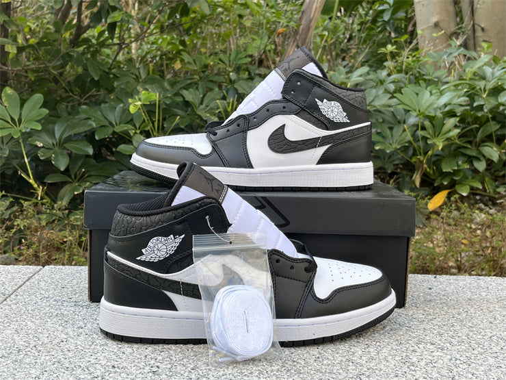 Air Jordan 1 Mid SE Panda Elephant