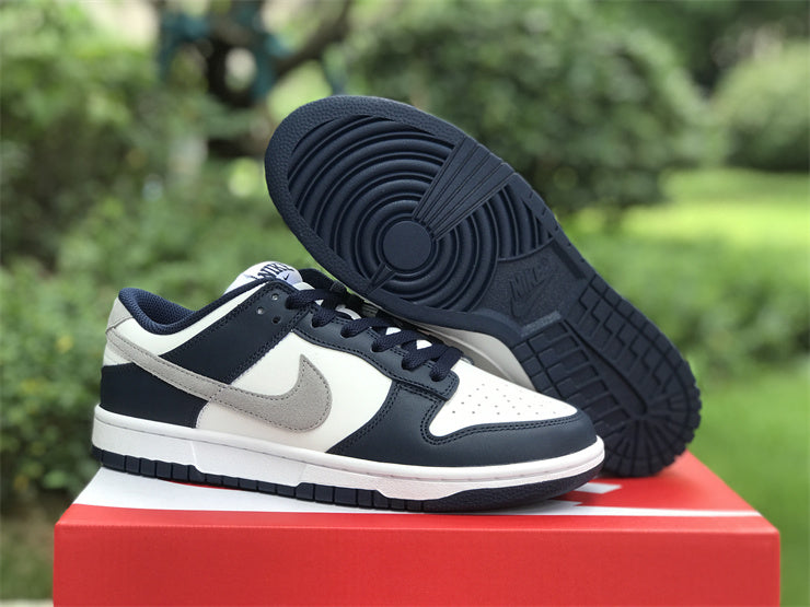 Nike Dunk Low Summit White Midnight Navy