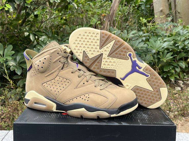 Air Jordan 6 Retro Gore-Tex Brown Kelp