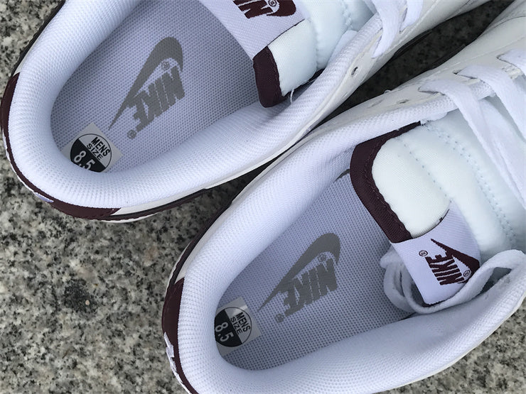 Nike Dunk Low Retro White Night Maroon