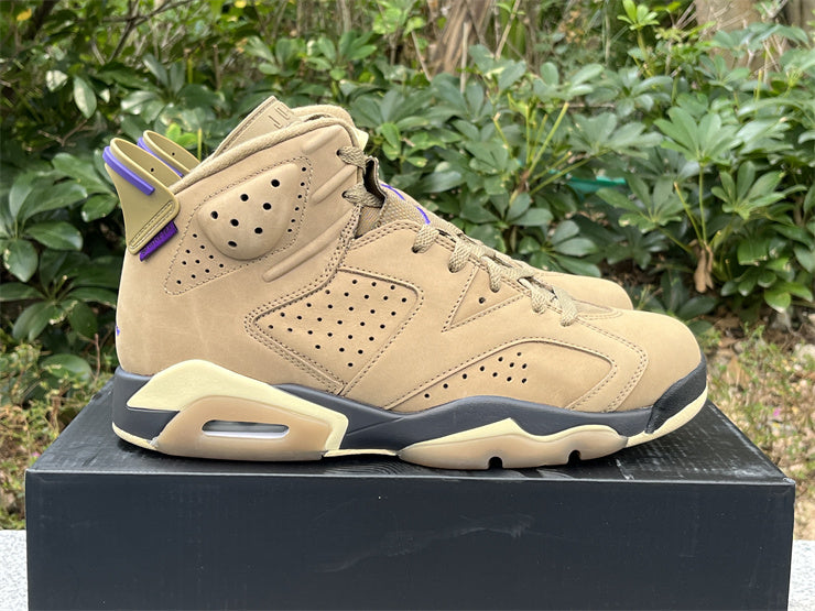 Air Jordan 6 Retro Gore-Tex Brown Kelp