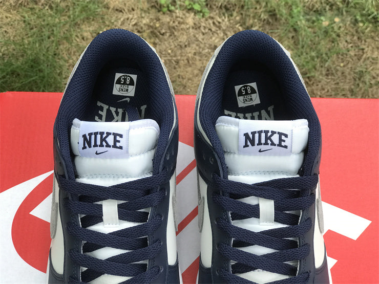 Nike Dunk Low Summit White Midnight Navy