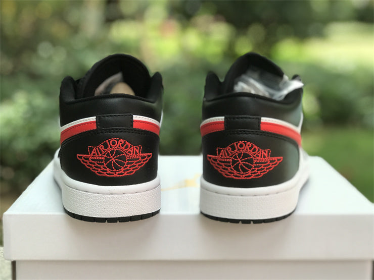 Air Jordan 1  Low Black Siren Red