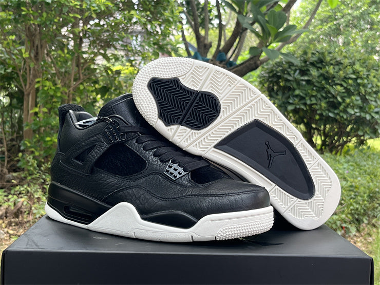 Air Jordan 4 Retro Pony Hair Black