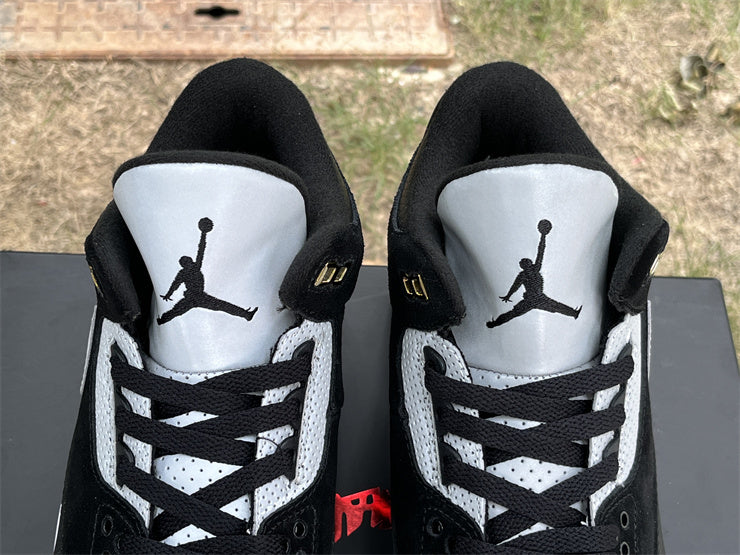 Air Jordan 3 Retro Tinker Black Cement Gold