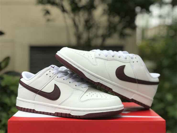 Nike Dunk Low Retro White Night Maroon