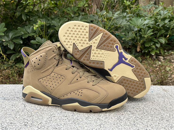 Air Jordan 6 Retro Gore-Tex Brown Kelp