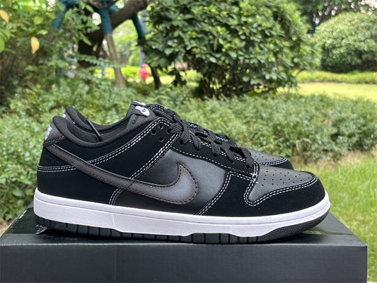 Nike Dunk Low Airbrush Swoosh Black