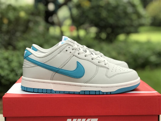 Nike Dunk Low Retro Pure Platinum Blue Lightning