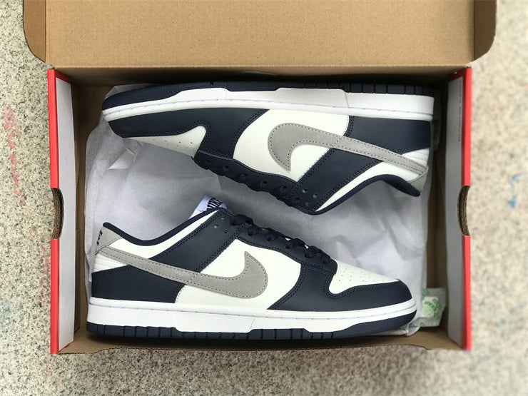 Nike Dunk Low Summit White Midnight Navy