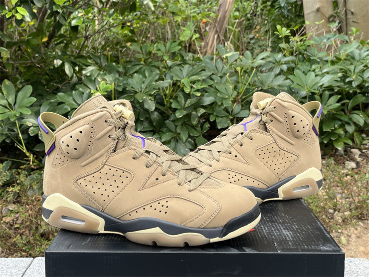 Air Jordan 6 Retro Gore-Tex Brown Kelp