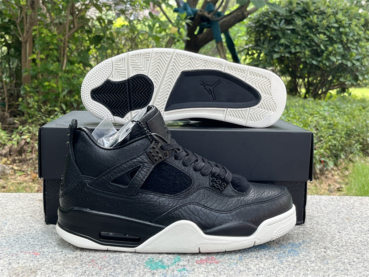 Air Jordan 4 Retro Pony Hair Black