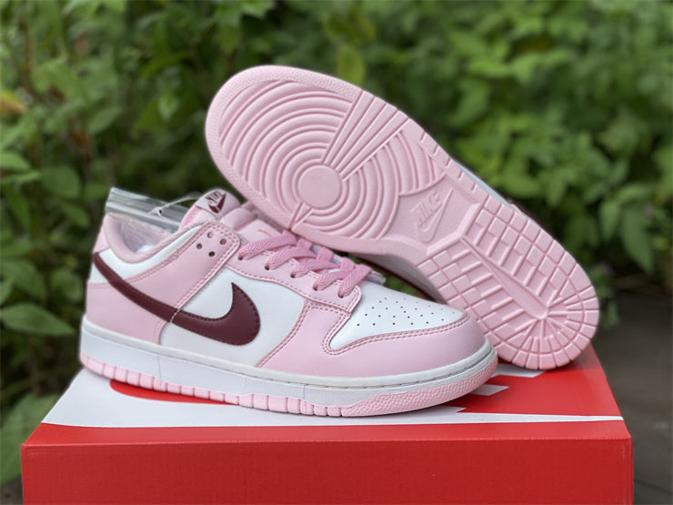 Nike Dunk Low Pink Foam Red White (GS)