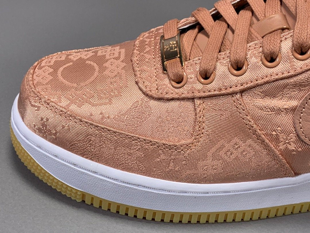 Nike Air Force 1 Low CLOT Rose Gold Silk