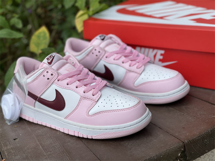 Nike Dunk Low Pink Foam Red White (GS)