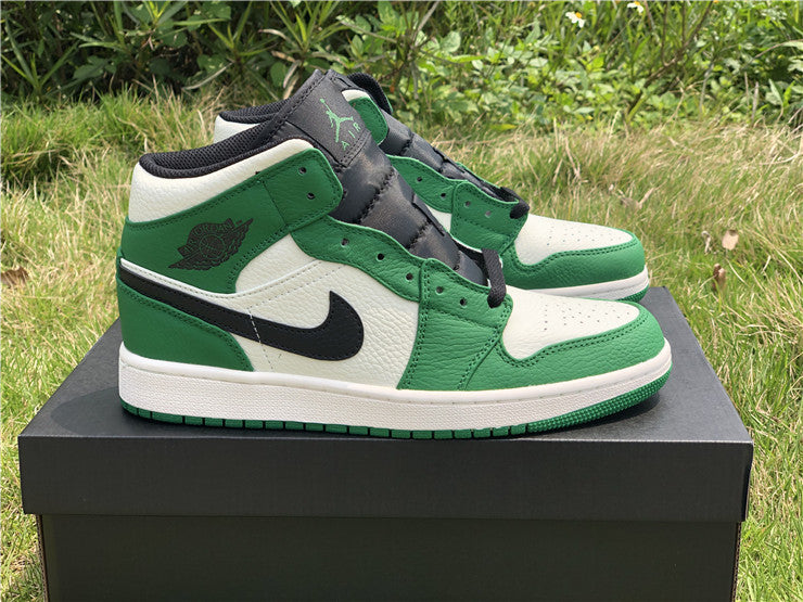 Air Jordan 1 Mid Pine Green