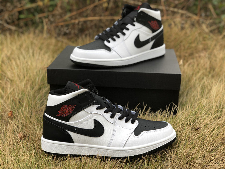 Air Jordan 1 Mid Reverse Black Toe (W)