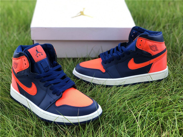 Air Jordan 1 Retro High Blue Void Turf Orange (W)