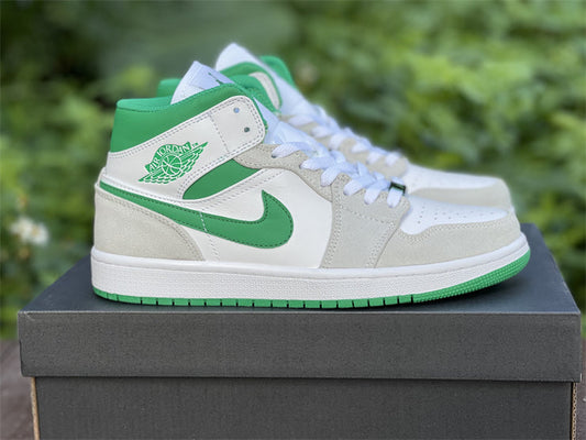 Air Jordan 1 Mid SE Grey Green DC7294-103