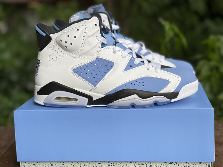 Air Jordan 6 Retro UNC White (GS)