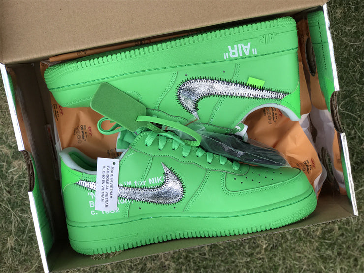 Nike Air Force 1 Low Off-White Light Green Spark