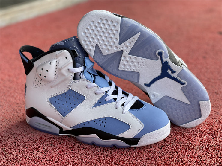 Air Jordan 6 Retro UNC White (GS)