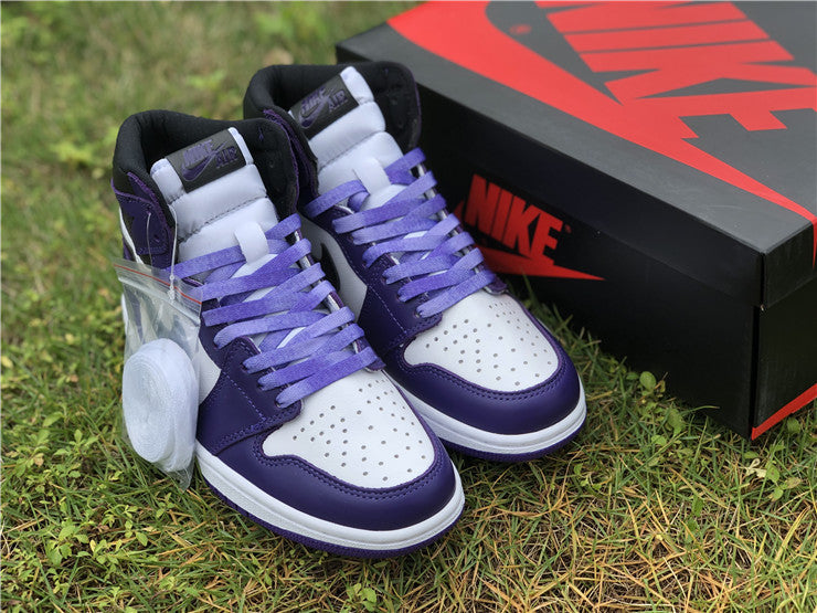 Air Jordan 1 Retro High Court Purple White