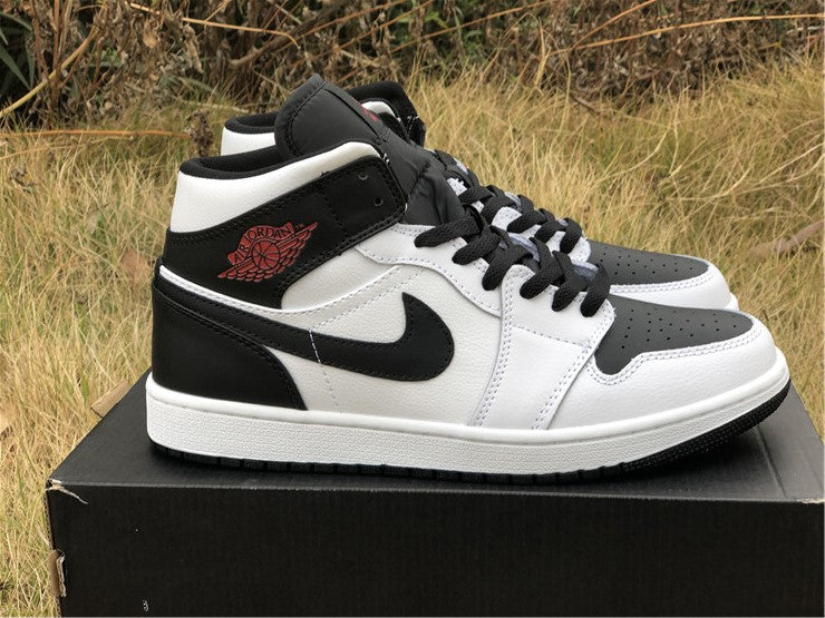 Air Jordan 1 Mid Reverse Black Toe (W)