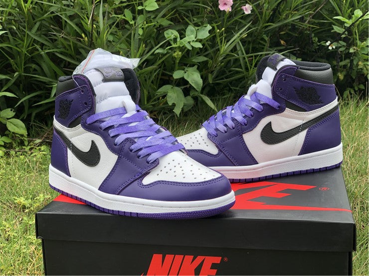 Air Jordan 1 Retro High Court Purple White