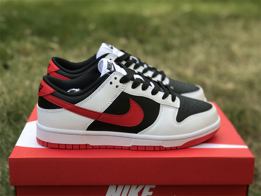 Nike Dunk Low Retro White Black University Red  FD9762-061