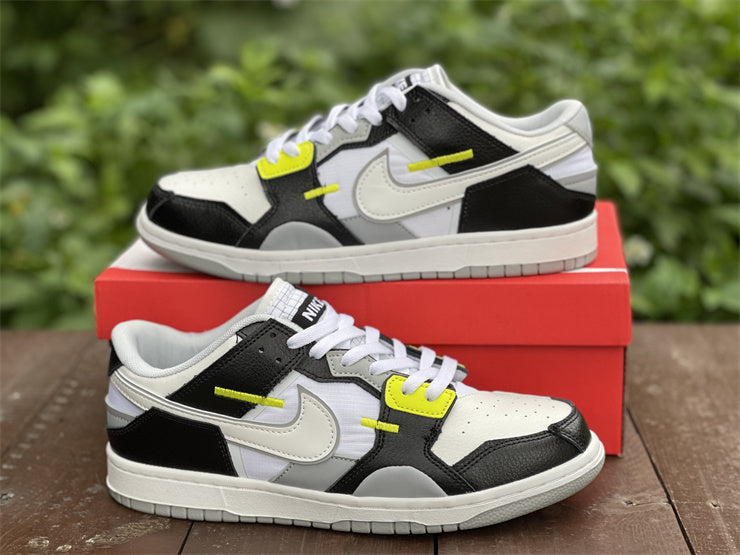 Nike Dunk Low Scrap Wolf Grey Light Lemon Twist