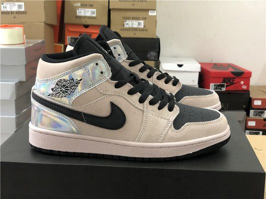 Air Jordan 1 Mid Dirty Powder Iridescent (W)