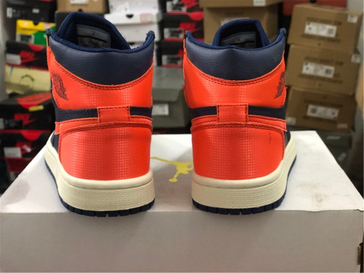 Air Jordan 1 Retro High Blue Void Turf Orange (W)